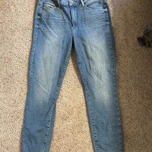 PAIGE Light Blue Skinny Jeans